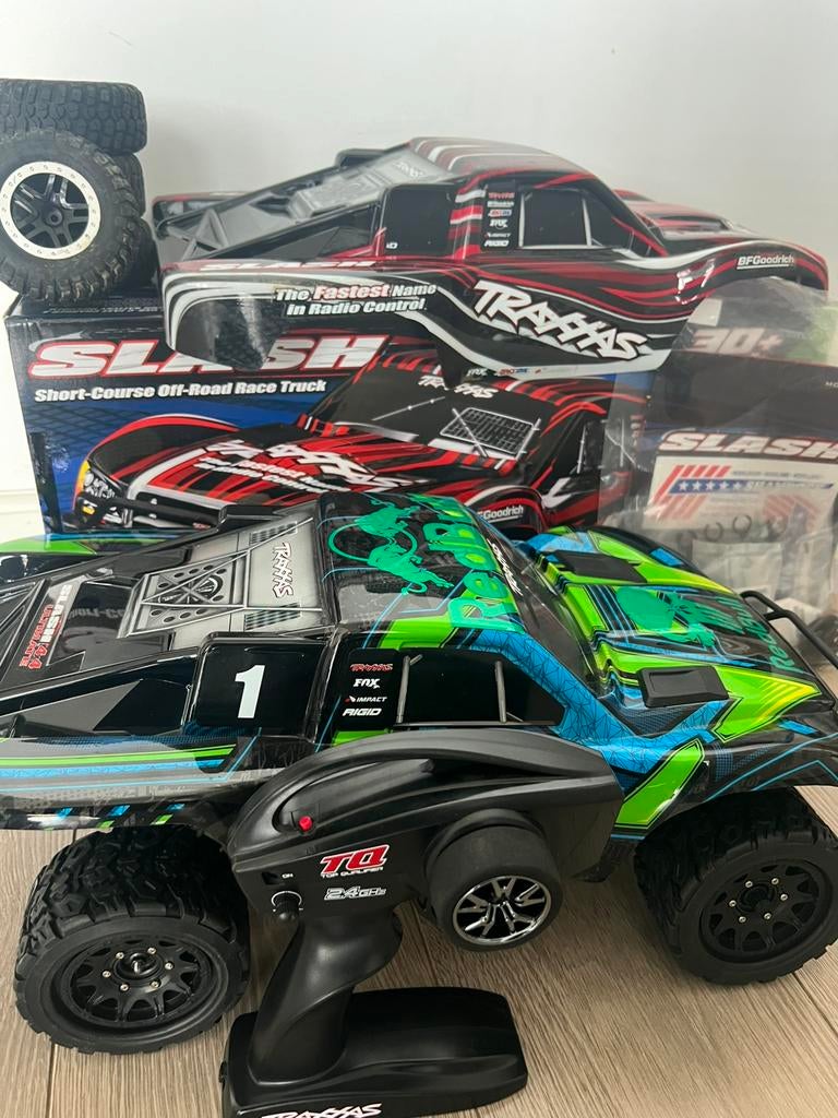Traxxas slash 2wd brushless, Hobby en Vrije tijd, Elektro, Auto offroad, Ophalen of Verzenden, Zo goed als nieuw