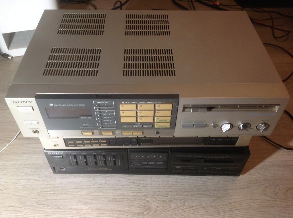 Sony STR-VX30L AM/FM Stereo Receiver (1982-85) + CD, Lecteur CD, Enlèvement ou Envoi, Comme neuf, Composants en vrac