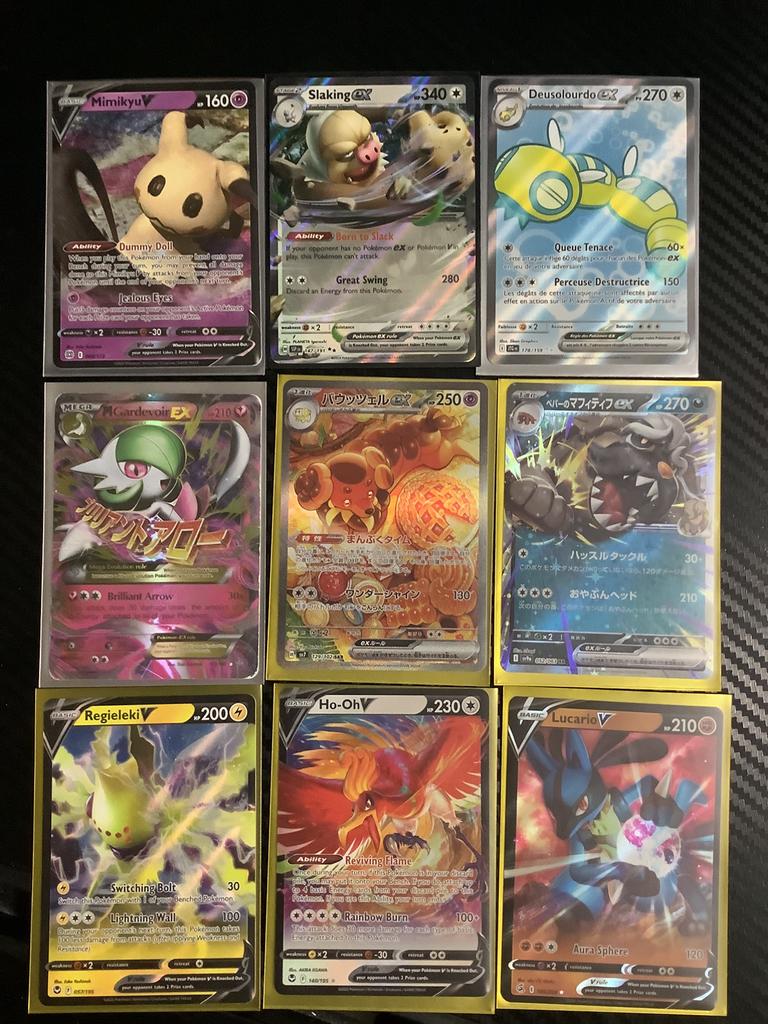 85 carte Pokémon ex / v / vstar / mega etc, Hobby & Loisirs créatifs, Enlèvement, Neuf, Plusieurs cartes