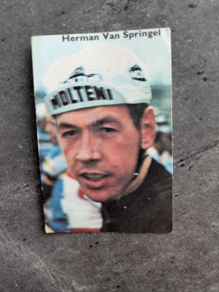 Épreuve chromée CYCLIST VAN SPRINGEL HERMAN SIXTIES, Envoi, Image