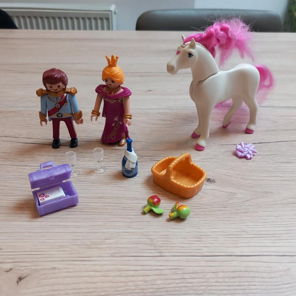 Playmobil prinselijk paar, Kinderen en Baby's, Ophalen of Verzenden, Gebruikt, Los Playmobil