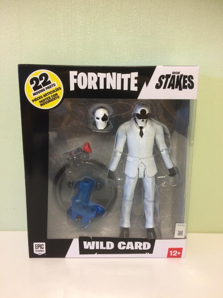 Fortnite McFarlane Wild Card black 7 inch action figure NIEU, Ophalen of Verzenden, Nieuw