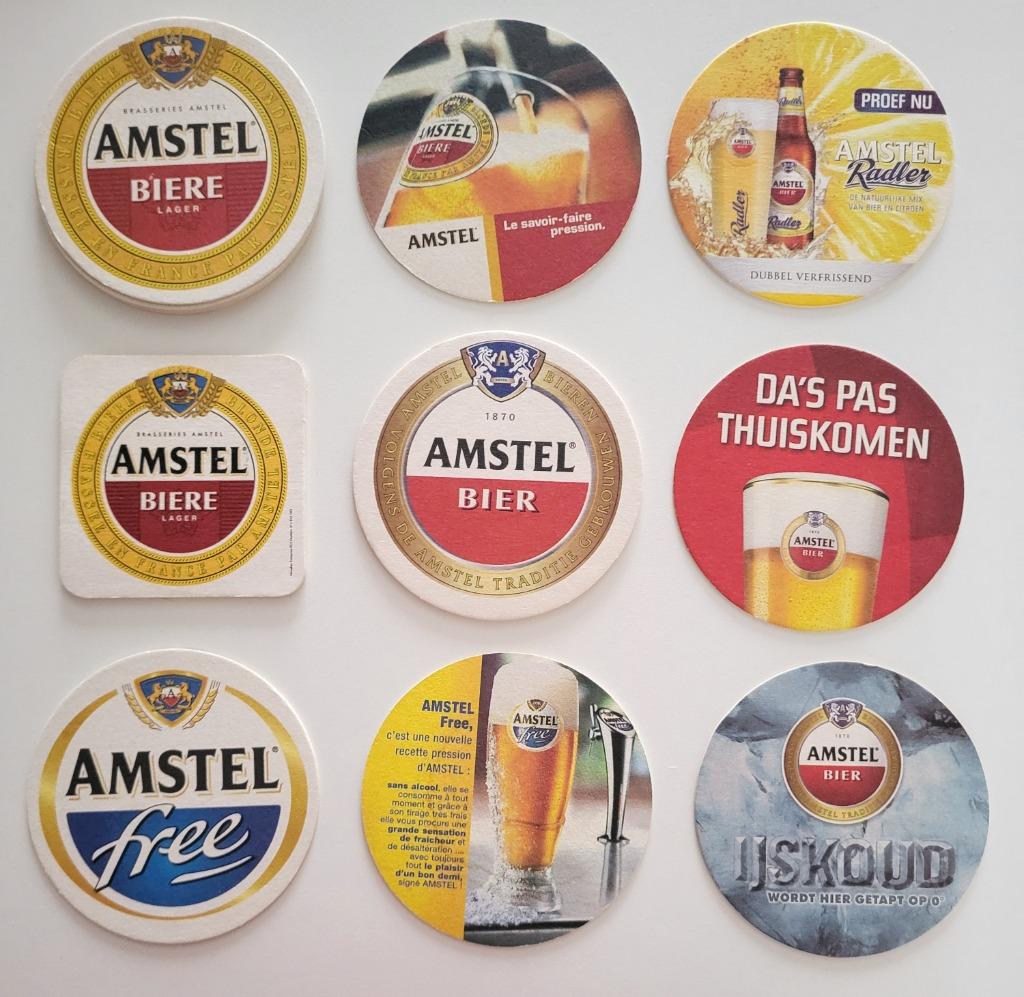 bierviltjes Amstel bier viltjes amstel Heineken Nederland, Verzamelen, Ophalen of Verzenden, Zo goed als nieuw, Viltje(s), Amstel