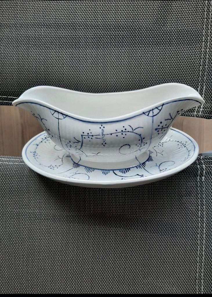 Sauskom Boch Frères Dresden Copenhague, blauw, Antiquités & Art, Enlèvement ou Envoi