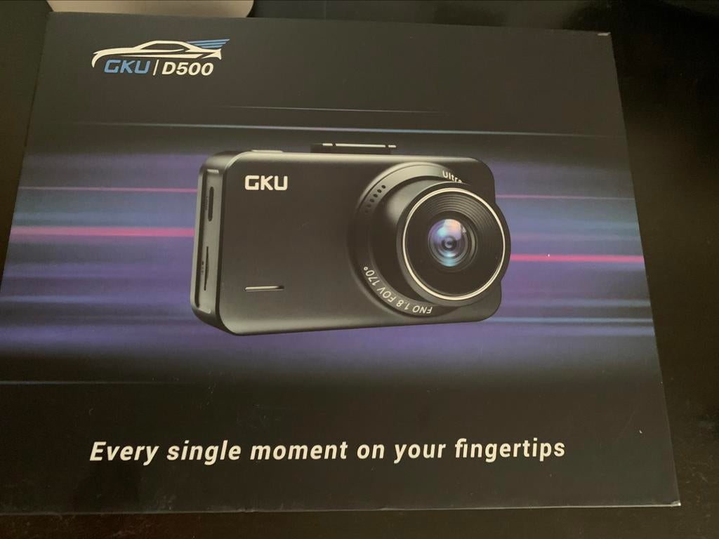 Nieuwe GKU D500 dashcam, Ophalen of Verzenden, Nieuw