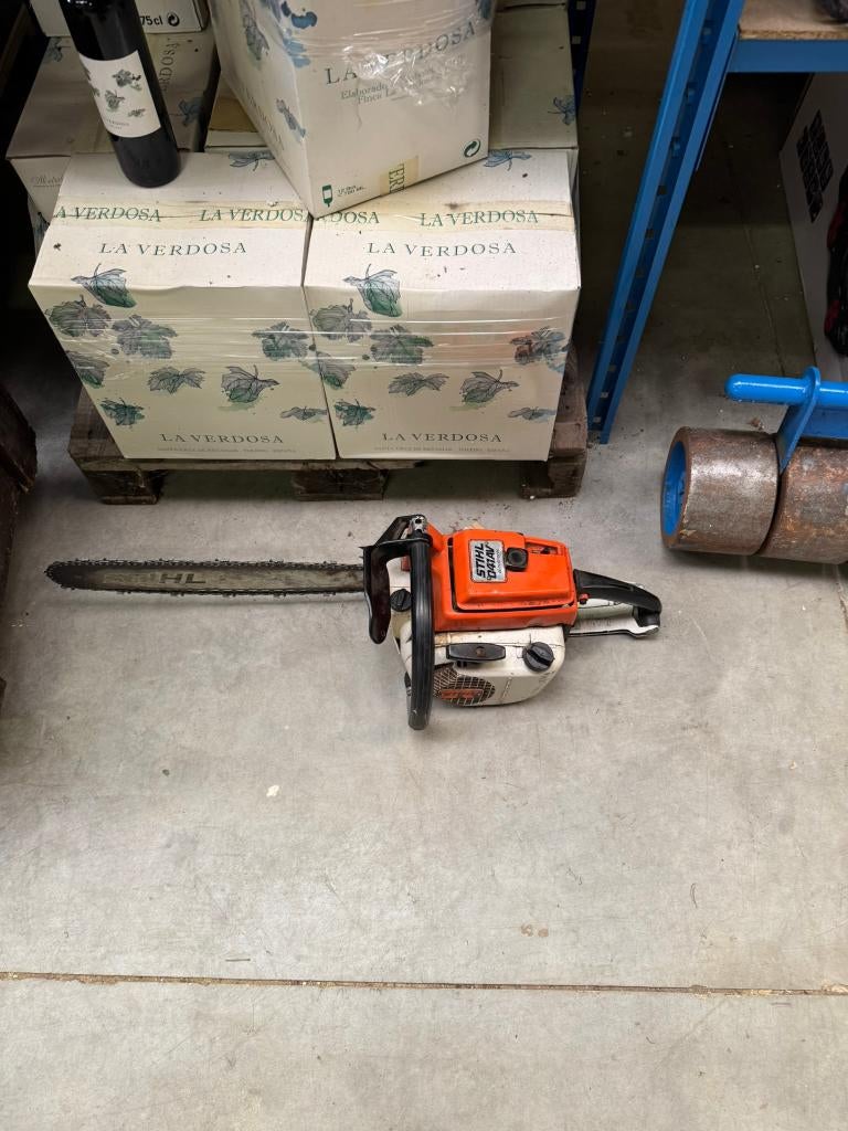 boomzaag stihl  60 cm, Ophalen of Verzenden, Gebruikt, Overige soorten, Stihl