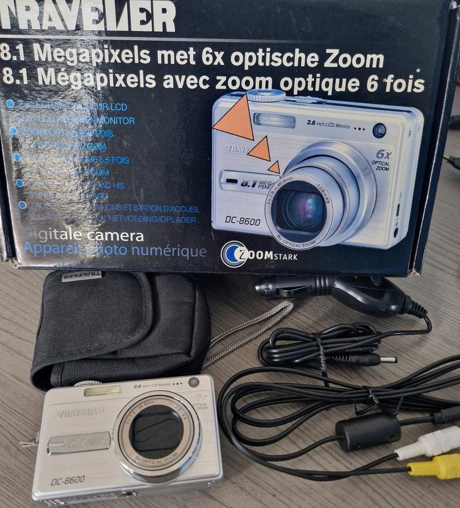 Caméra Traveler DC-8600, TV, Hi-fi & Vidéo, Enlèvement ou Envoi
