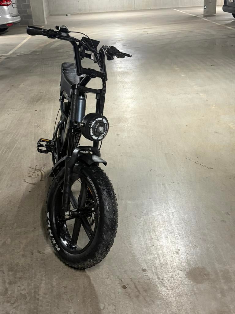 Fatbike V20 pro grijs/donker grijs, Autres marques, 47 à 51 cm, 50 km par batterie ou plus, Comme neuf
