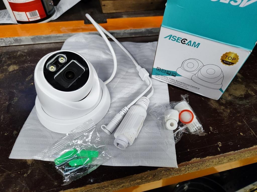 Camera grand angle poe ir ip neuve, Ophalen of Verzenden, Zo goed als nieuw