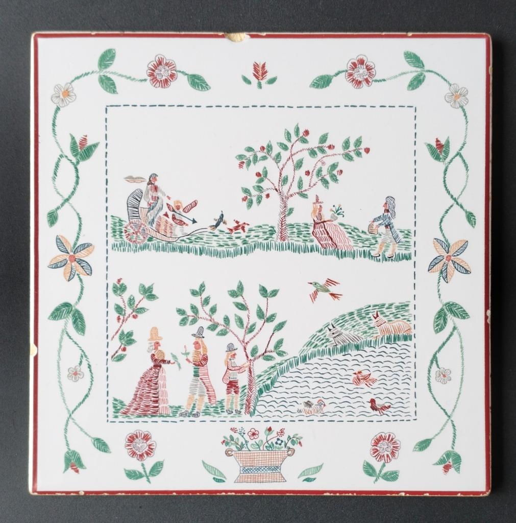 Carrelage et sous-verre Villeroy & Boch - American Sampler, Enlèvement ou Envoi