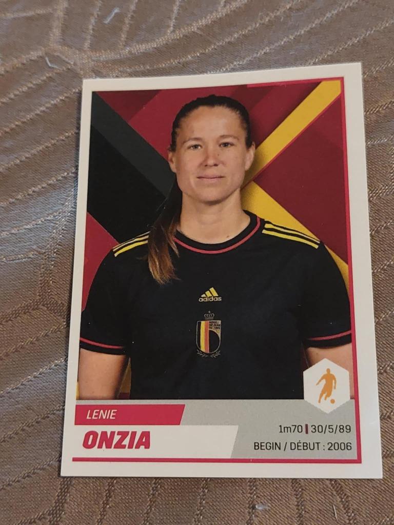 Panini / Sticker/Lenie Onzia / Red Flames / Carrefour, Verzamelen, Verzenden, Nieuw, Poster, Plaatje of Sticker