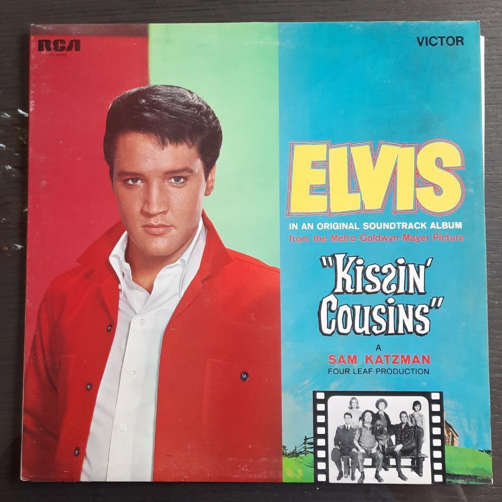 Elvis Presley LP Kissin' Cousins Vintage 1964, CD & DVD, Vinyles | Rock, Enlèvement ou Envoi, Comme neuf