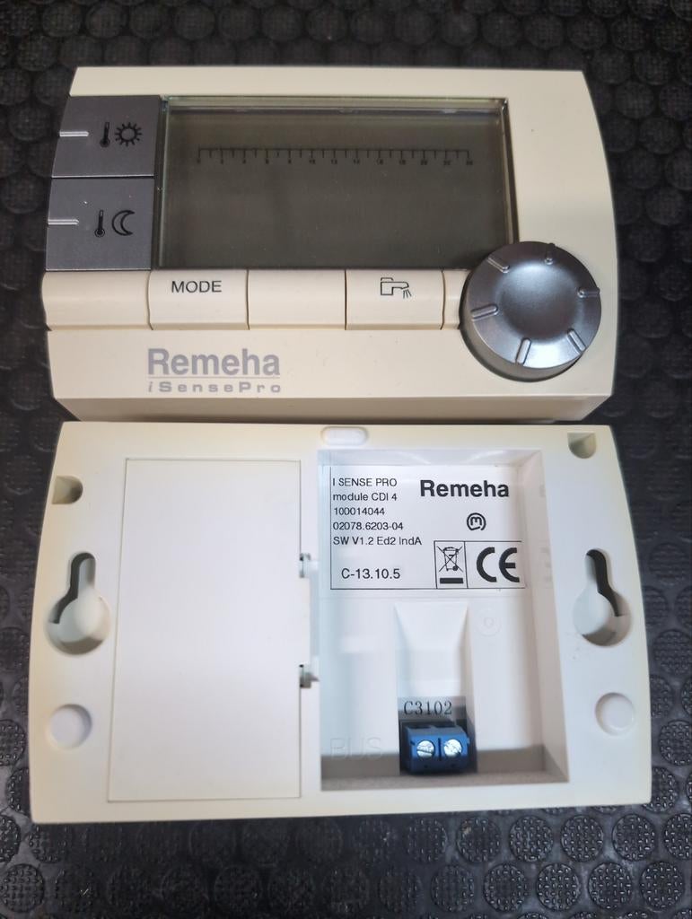 Remeha iSense pro 4 thermostaat, Bricolage & Construction, Enlèvement, Utilisé