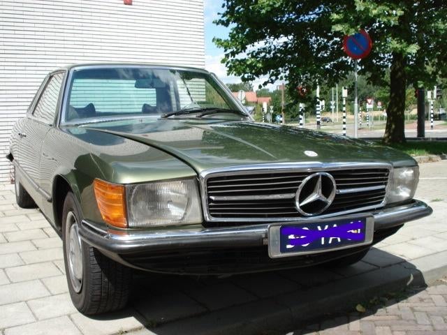Mercedes 350SLC type 107  Gerestaureerd LPG, Auto's, Oldtimers, Particulier, Alarm, Lederen bekleding, Metaalkleur, Radio, Startonderbreker