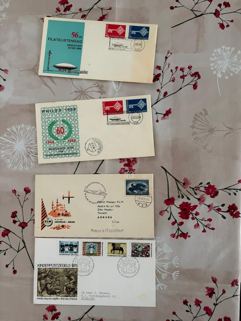 enveloppe du premier jour, Enlèvement ou Envoi