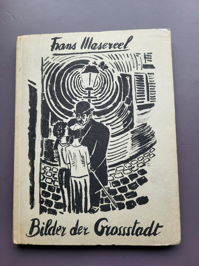 Frans Masereel Photo de la Grossstadt 1929, Antiquités & Art, Enlèvement ou Envoi