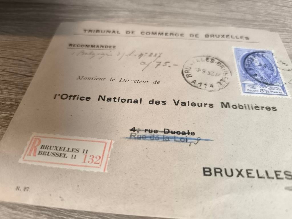 Recommandant, Timbres & Monnaies, Lettres & Enveloppes | Pays-Bas, Enlèvement ou Envoi