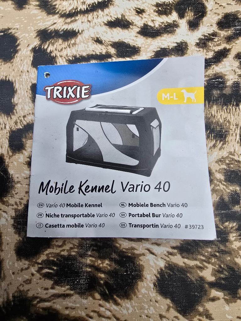 Trixie opvouwbare reisbench, Dieren en Toebehoren, Hondenbenches, Ophalen, Zo goed als nieuw