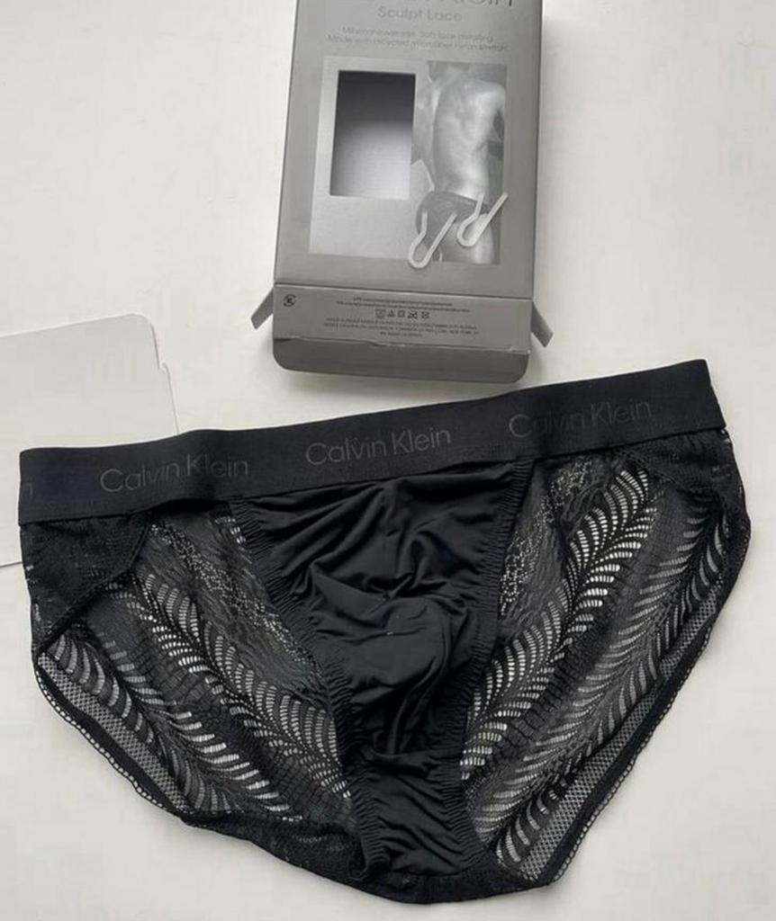 Calvin Klein Sculp Lace Sport Brief, Verzenden, Zwart, Calvin Klein, Slip
