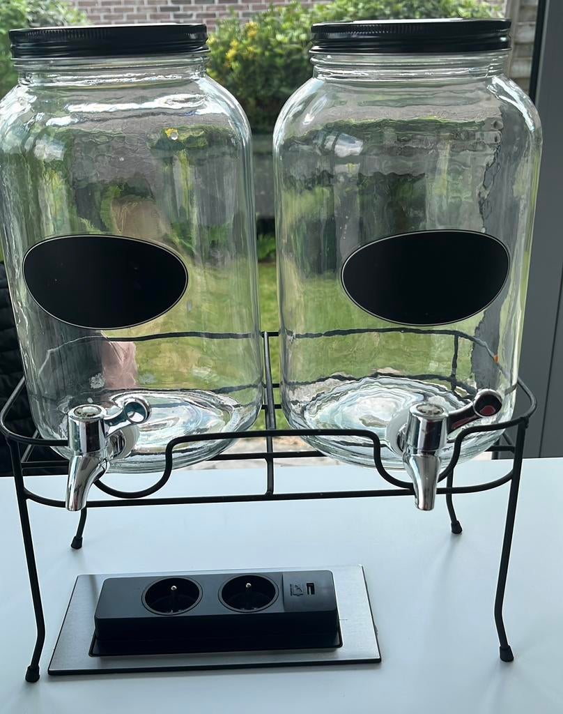 Drankdispensers- zo goed als nieuw, Ophalen of Verzenden, Zo goed als nieuw