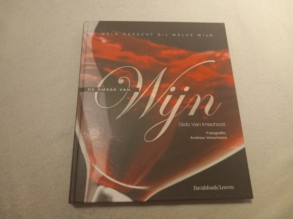Boek De Smaak van Wijn Wine pairing Vinologie Oenologie, Boeken, Kookboeken, Zo goed als nieuw, Ophalen of Verzenden