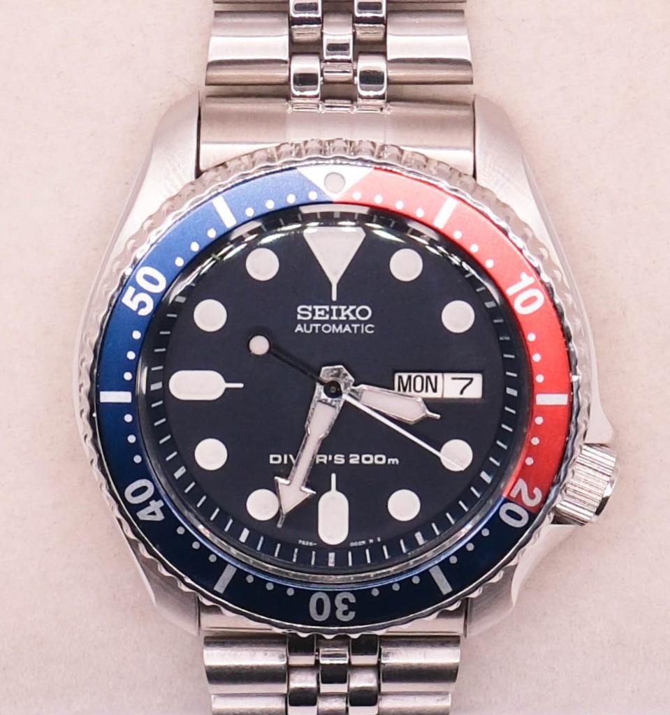 Seiko SKX009 K, Handtassen en Accessoires, Overige Accessoires, Zo goed als nieuw, Ophalen of Verzenden
