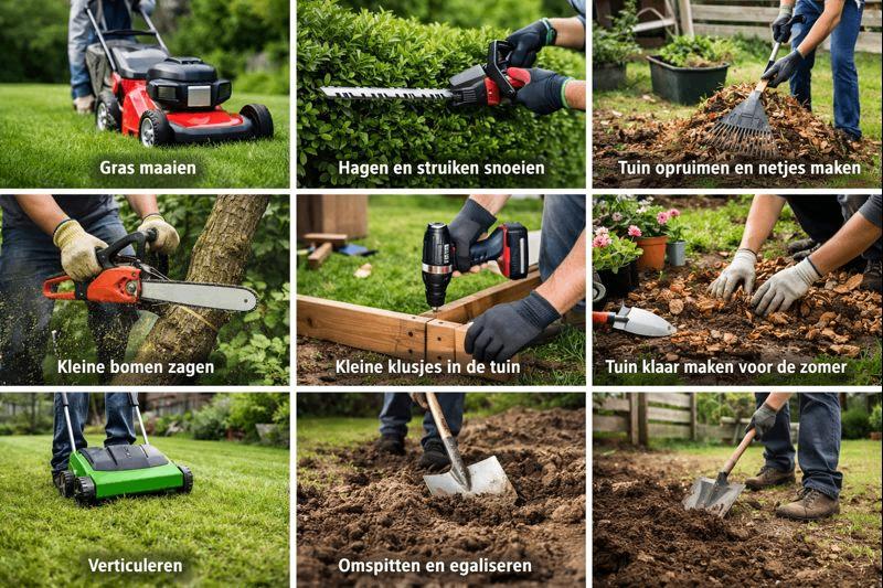 Tuinonderhoud & Snoeiwerk |Hulp nodig in de tuin? Ik help je, Tuinonderhoud of Snoeiwerk