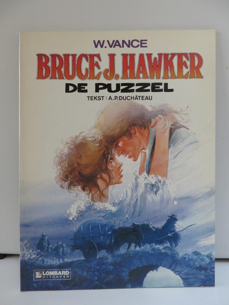 Bruce J.Hawker lot delen 4 en 5. Vance- Lombard, Livres, Enlèvement ou Envoi, Comme neuf, William Vance