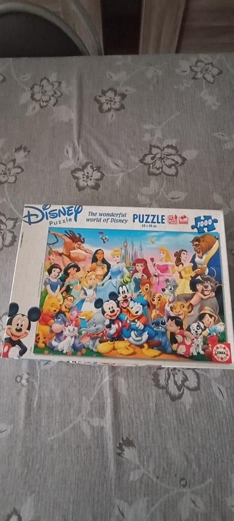 Disneyland 1000 stuk puzzel, Hobby en Vrije tijd, Ophalen, Zo goed als nieuw