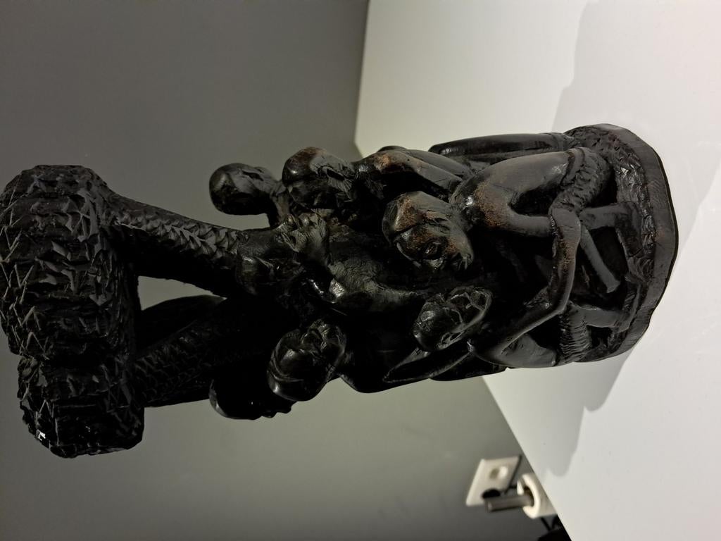 Ebbenhout makonde, Ophalen of Verzenden