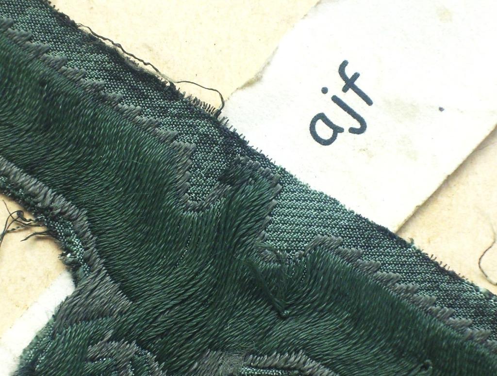 Aigle allemand en trame couleur roseau tissé Heer Wehrmacht, Enlèvement ou Envoi, Armée de terre, Emblème ou Badge