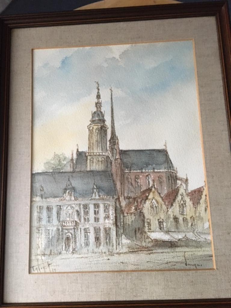 schilderij Georges Tahon, Enlèvement