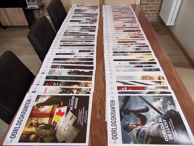 📜 66 OORLOGSKRANTEN WOI & INTERBELLUM * Historie van toen, Ophalen, Krant
