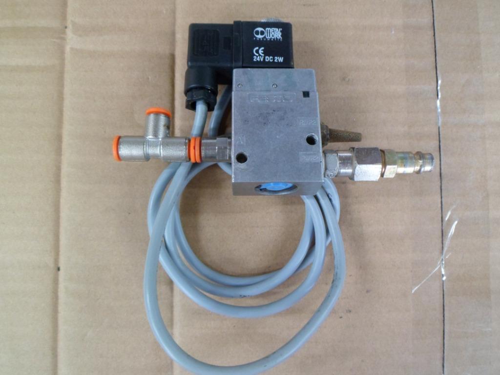 Vanne 3/2 électropneumatique Festo Type 7802 MFH-3-1/8 pouce, Enlèvement ou Envoi, Utilisé