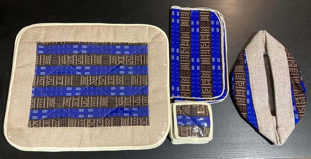 Set de table neuf en pagne africain, Enlèvement, Neuf