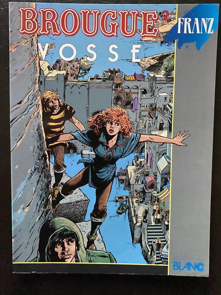 BROUGUE - BLANCO -  Vosse, Gelezen, Eén stripboek, Ophalen of Verzenden, Franz Drappier