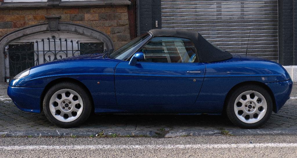 Fiat Barchetta 1996, Autos, Fiat, Euro 2, Achat, Boîte manuelle, Noir