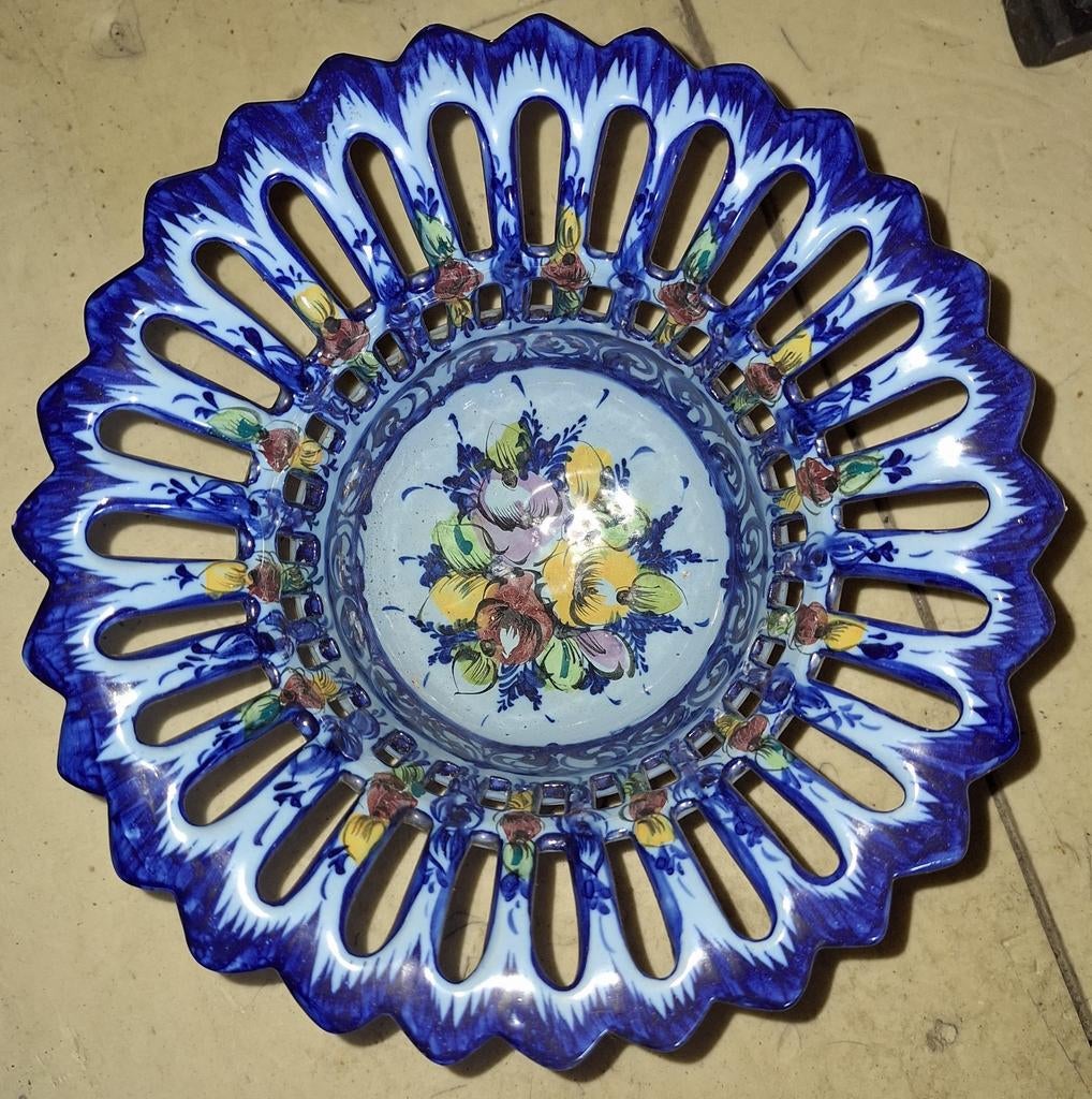 Grande coupelle décorative portugal, Enlèvement ou Envoi