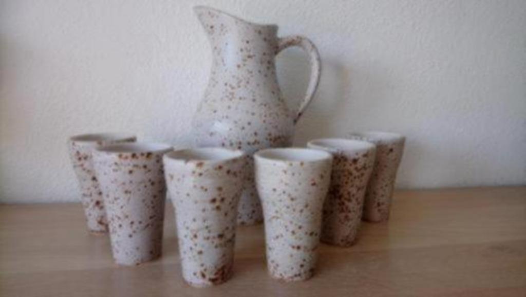 Service à limonade en grès., Antiquités & Art, Enlèvement