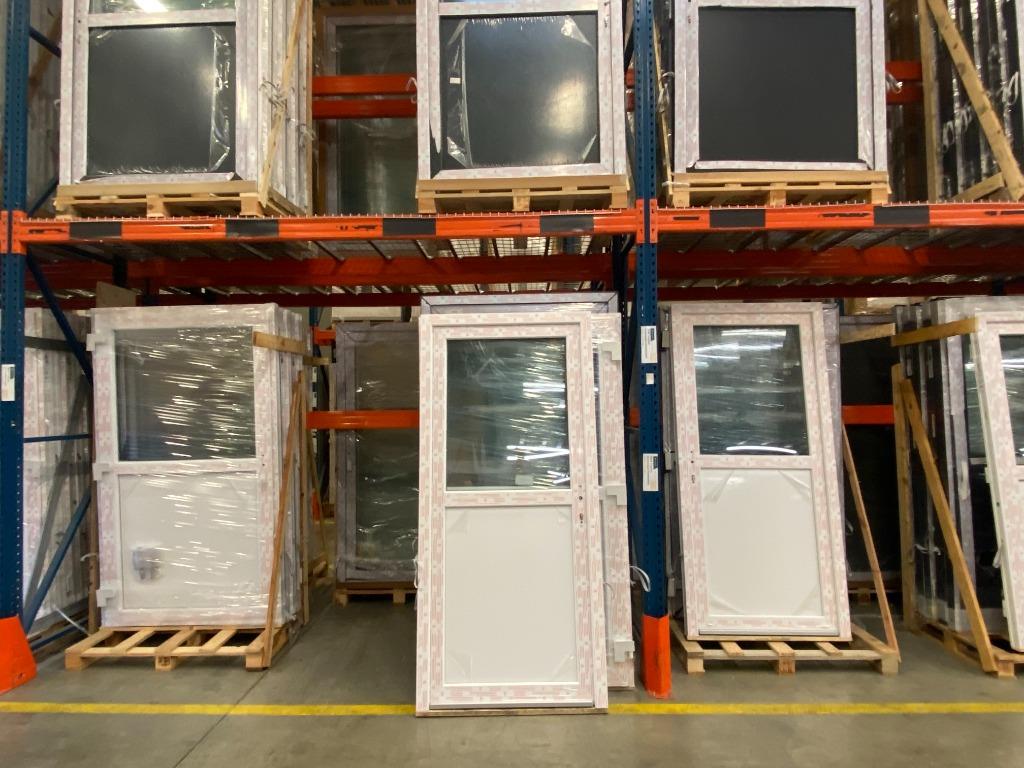 pvc deuren onmiddellijk uit stock verkrijgbaar, kozijn, raam, Doe-het-zelf en Bouw, Deuren en Vliegenramen, 100 tot 120 cm, Schuifdeur