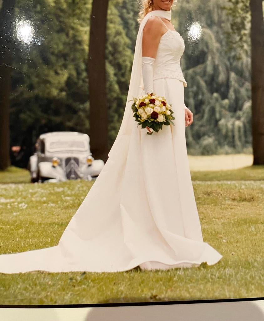 Trouwkleed, Kleding | Dames, Trouwkleding en Trouwaccessoires, Ophalen, Zo goed als nieuw
