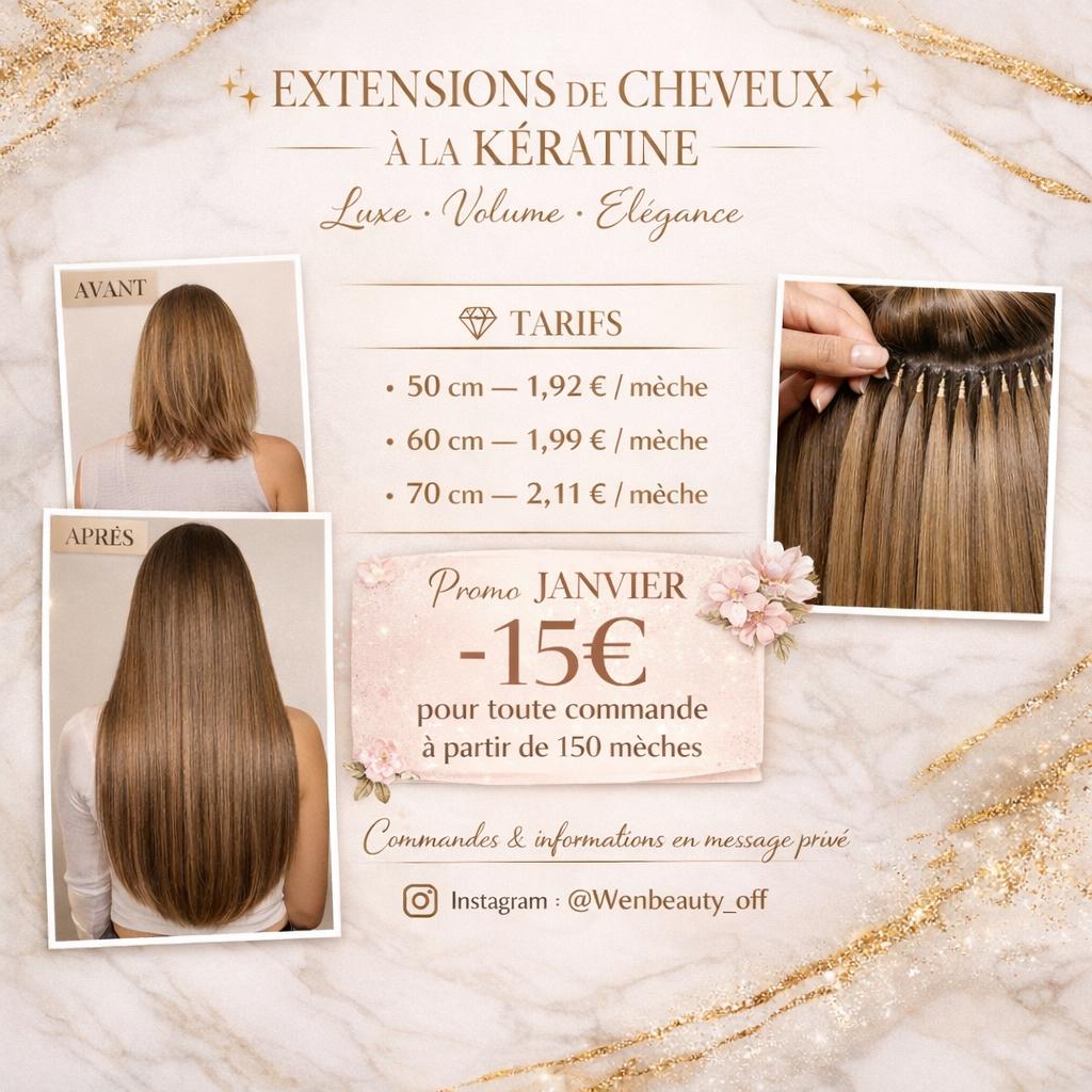 Extension kératine, Bijoux, Sacs & Beauté, Beauté | Soins des cheveux, Enlèvement ou Envoi