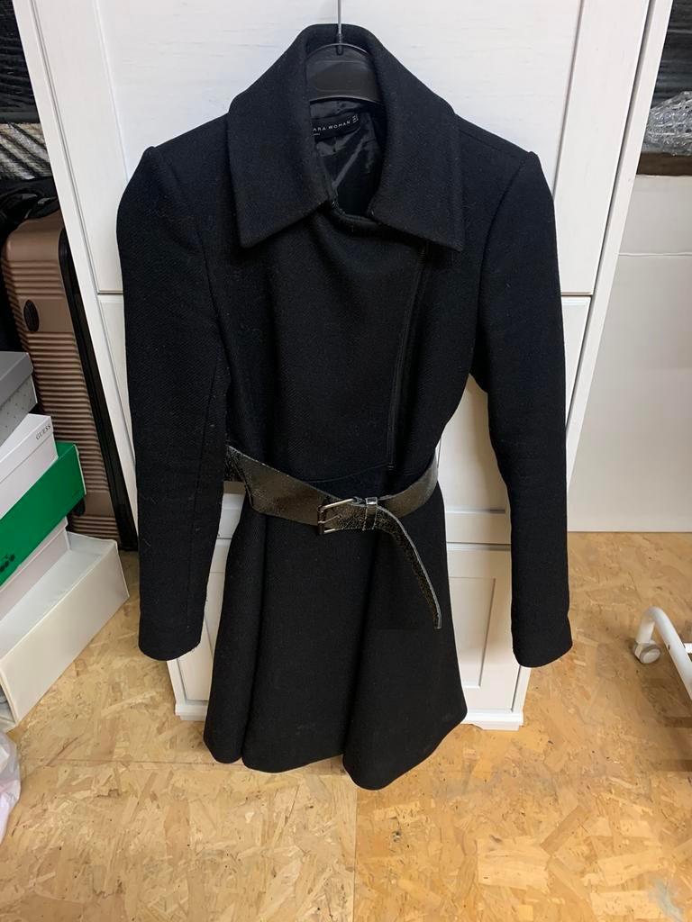Veste noire - S, Zara, Porté, Taille 36 (S), Noir