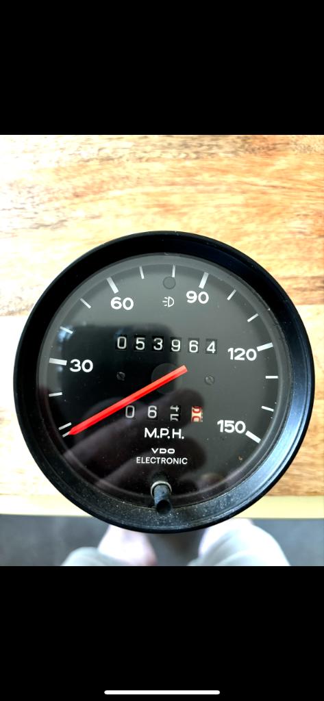 Porsche 930 speedometer, Autos : Pièces & Accessoires, Enlèvement ou Envoi, Porsche
