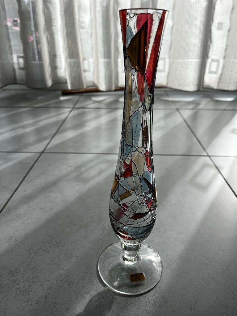 Vase soliflore doré à l’or fin, Antiquités & Art, Enlèvement