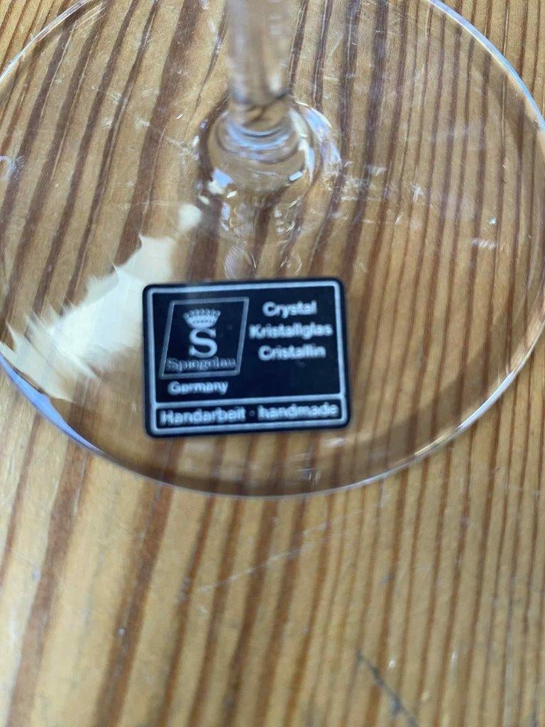 Service de verres à vin, à eau et à champagne en cristal, Ophalen, Zo goed als nieuw, Overige typen