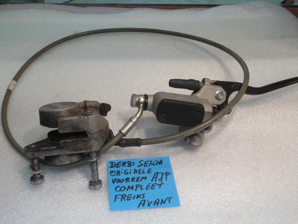 Derbi Senda X-treme & X-race : frein avant AJP complet, Enlèvement, Comme neuf, Autres types, Derbi senda X-treme race