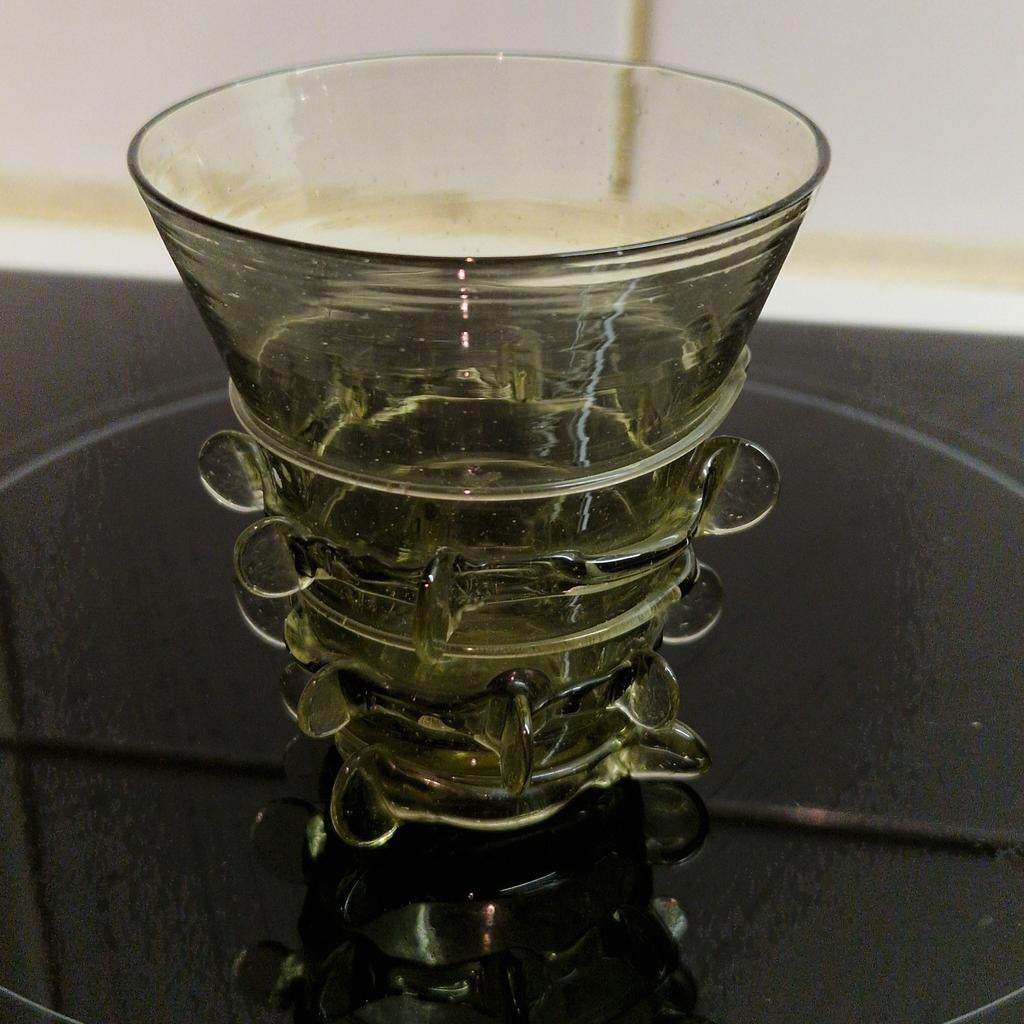 J.E.F Forest Glas - Novy Bor Berkemeyer glas, Ophalen of Verzenden