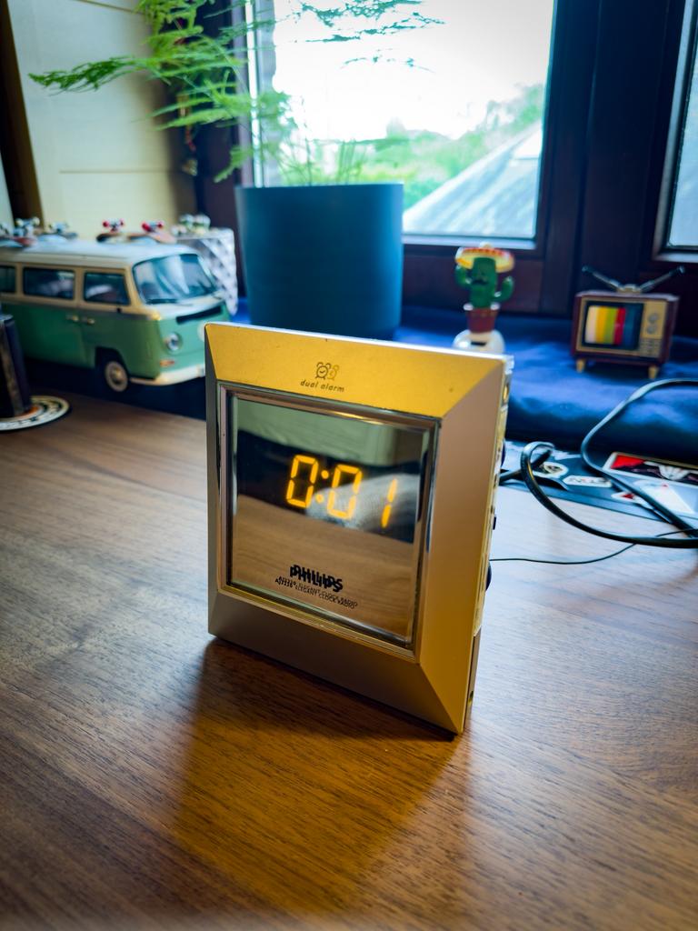 Radio-réveil Philips, Electroménager, Réveils, Enlèvement ou Envoi, Utilisé, Digital