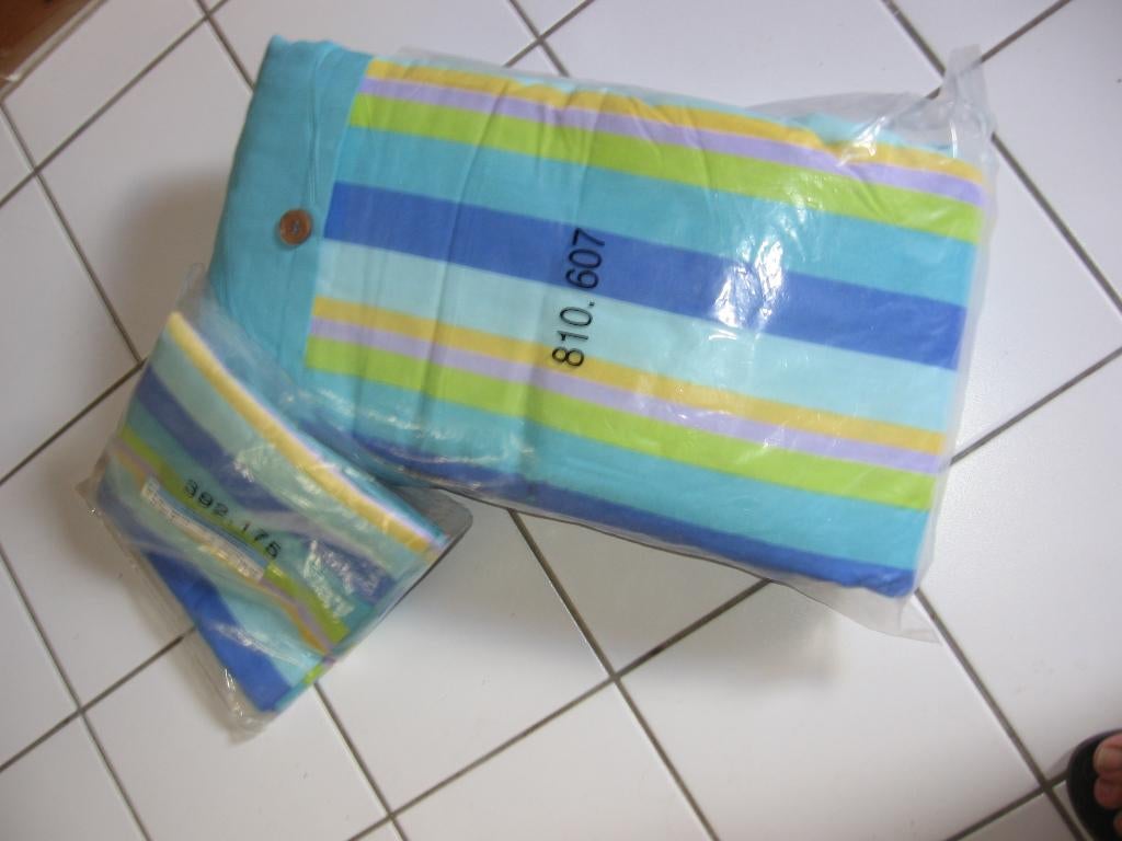 Plaid vintage + housses de coussin assorties, Maison & Meubles, Accessoires pour la Maison | Plaids & Couvertures, Neuf, Enlèvement ou Envoi